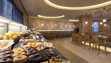Daily buffet breakfast (EUR 13 per person)