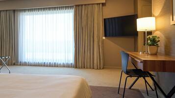 Junior Suite, 1 King Bed with Sofa bed, City View | View from room