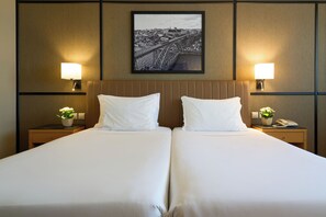 ห้องสแตนดาร์ดทวิน | 1 ห้องนอน, เครื่องนอนป้องกันสารก่อภูมิแพ้, มินิบาร์, ตู้นิรภัยในห้องพัก