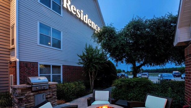 A residential building with a large sign reading "Residence." - Residence Inn by Marriott Monroe (Monroe)