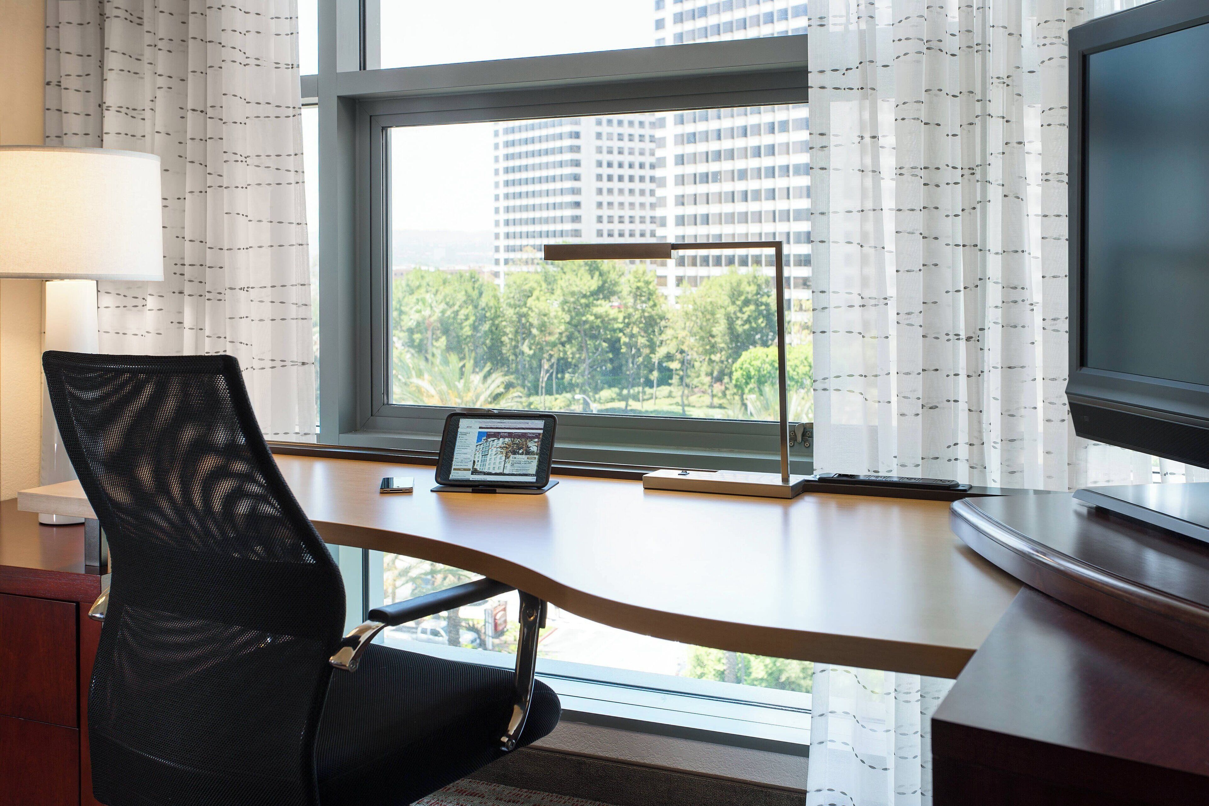 premium bedding, in-room safe, desk, iron/ironing board