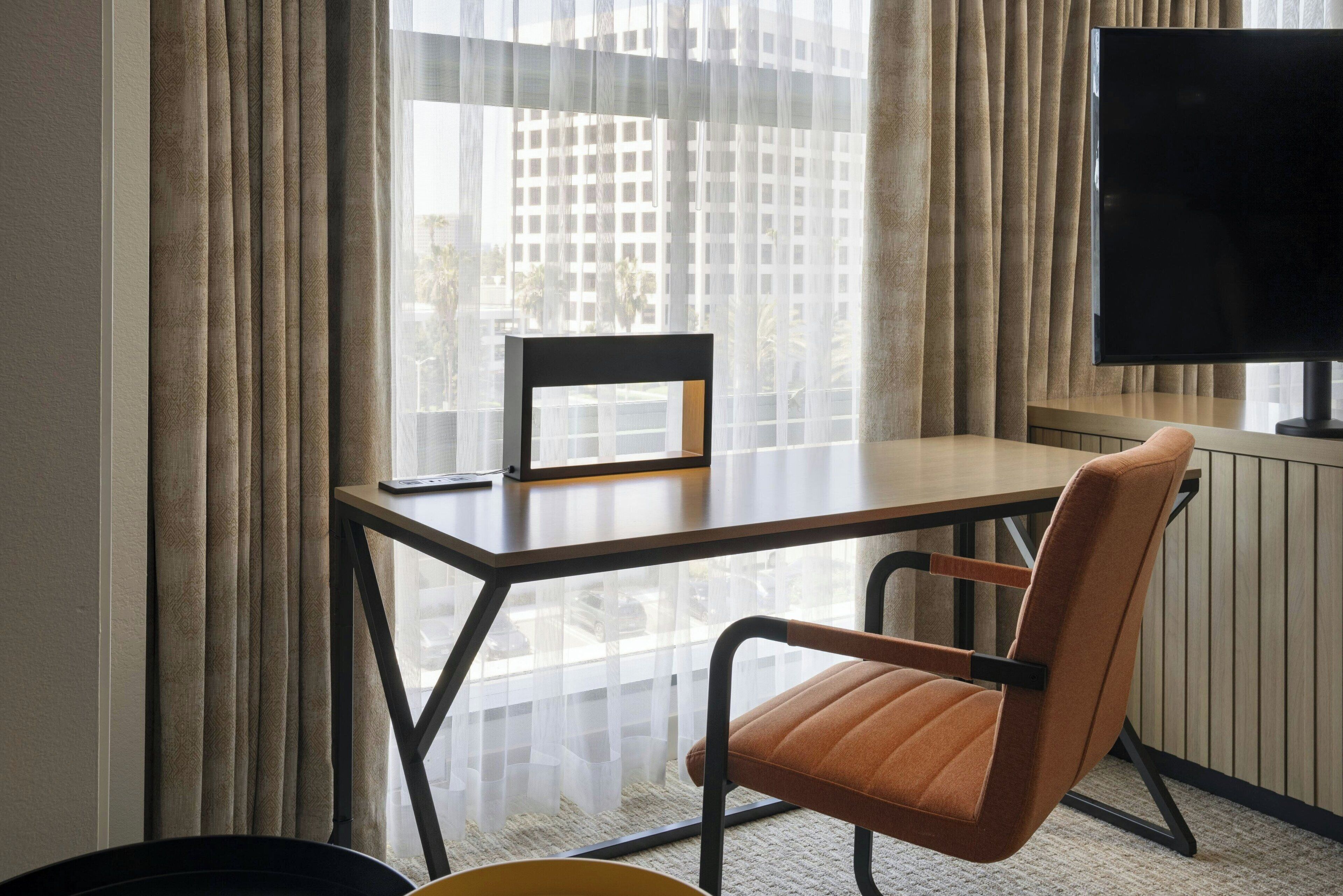 premium bedding, in-room safe, desk, iron/ironing board