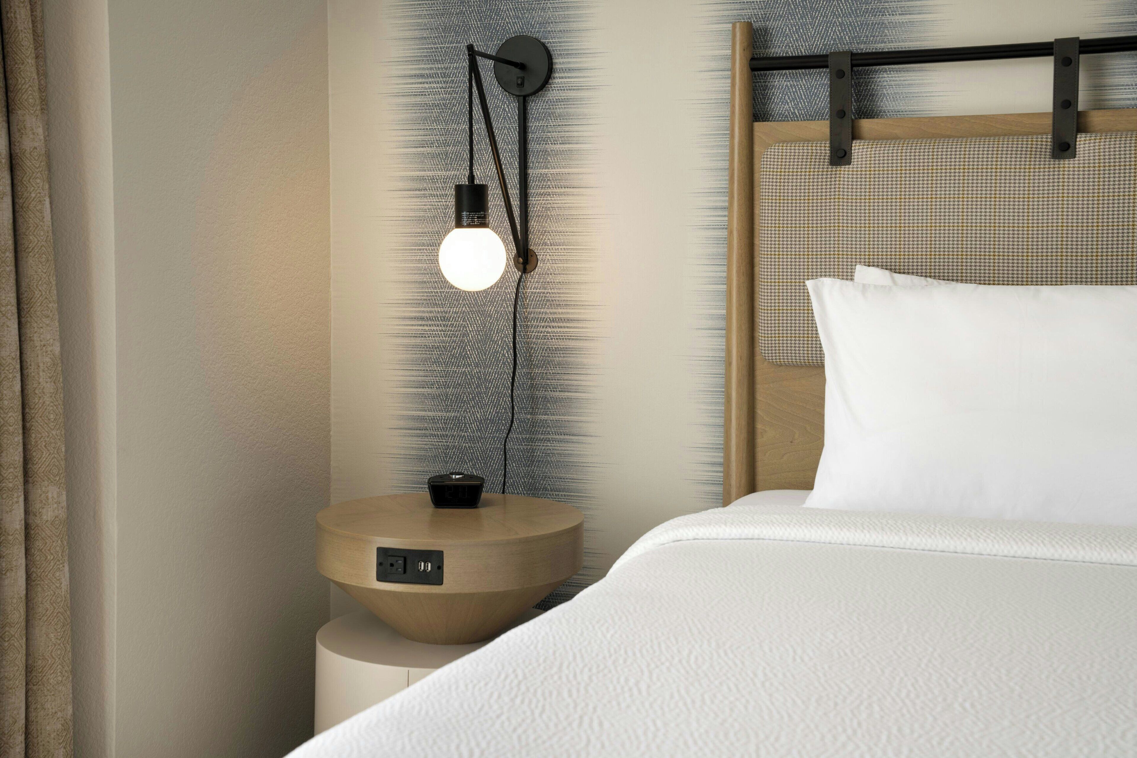 premium bedding, in-room safe, desk, iron/ironing board