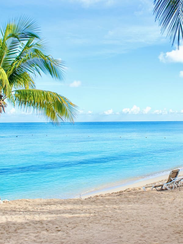 Private beach, sun loungers, beach towels, beach massages