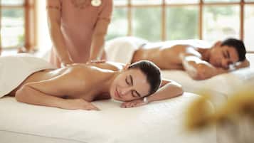 Body treatments, aromatherapy, deep-tissue massages, Swedish massages