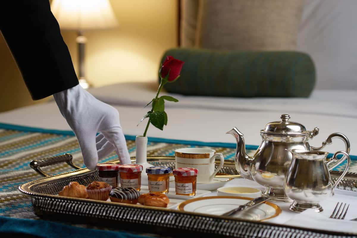 Essbereich im Zimmer