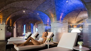 Sauna, hot tub, steam room, hot springs, body treatments, mud baths