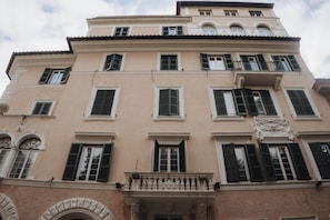 Fassade der Unterkunft