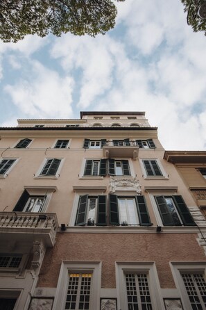 Façade de l’hébergement