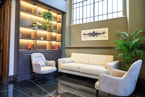 Sitzecke in der Lobby