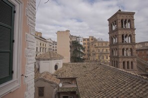 Vue sur la ville depuis l’hébergement 