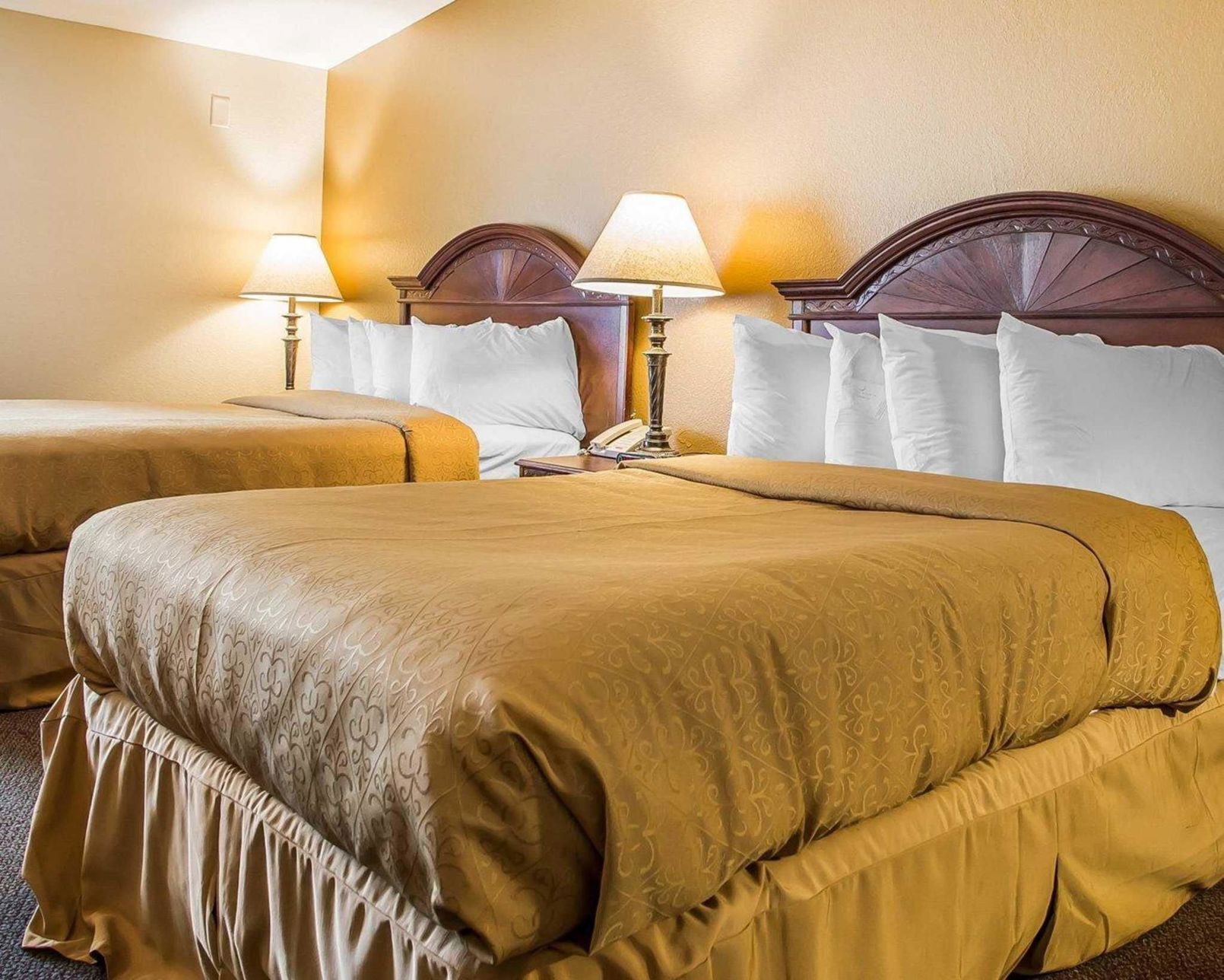 Premium bedding, down duvets, in-room safe, desk