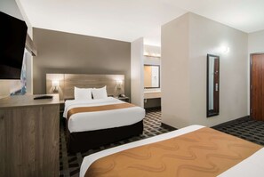 Standard Room, 2 Queen Beds, Non Smoking | Minibar, desk, blackout curtains, iron/ironing board - Quality Inn & Suites Waco North (Waco)