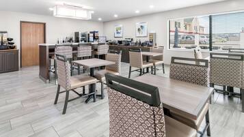 Free daily full breakfast