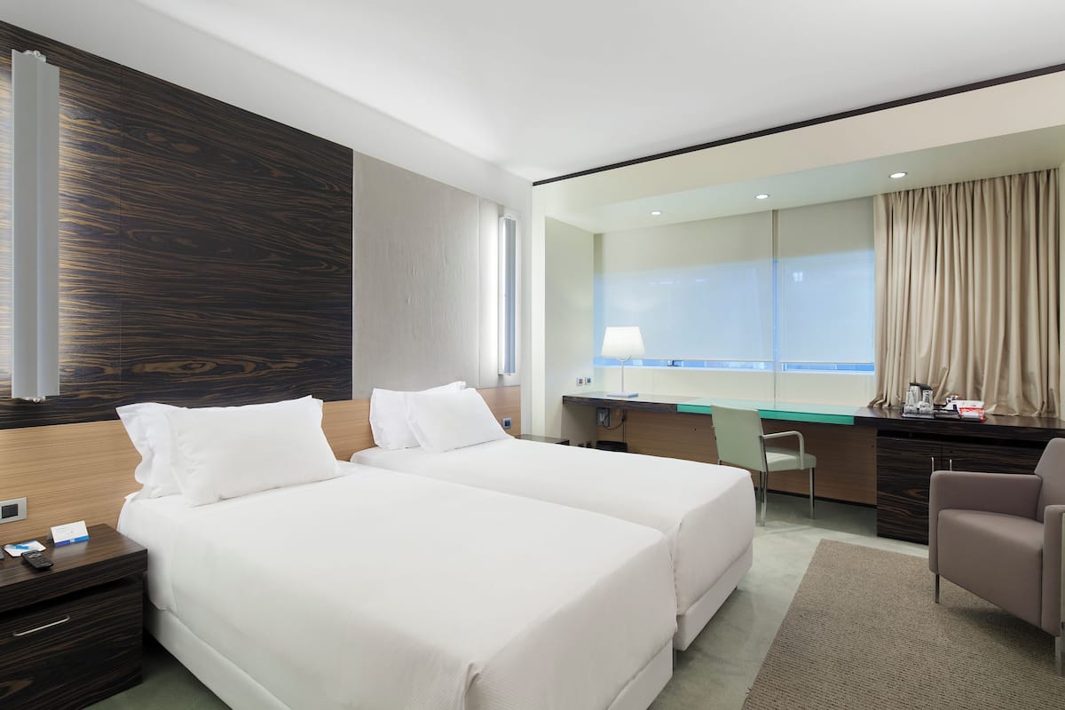 Literie de qualité supérieure, couette en duvet d'oie, minibar