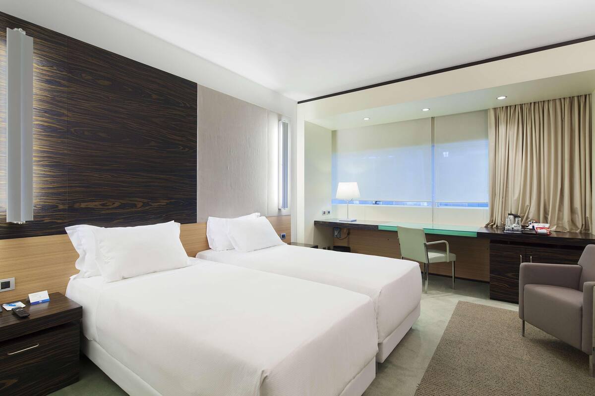 Literie de qualité supérieure, couette en duvet d'oie, minibar