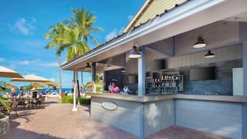 5 bars/lounges, poolside bar