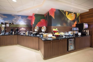 Petit déjeuner continental compris tous les jours