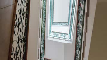 Handrails in stairways