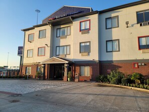 Overnatningsstedets facade