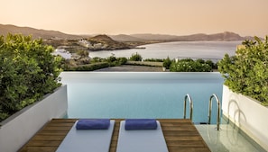 Deluxe Double Room, Pool Access, Sea View (front sea view)