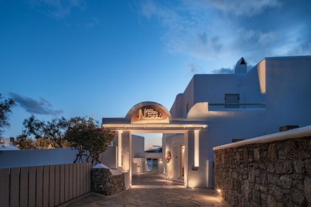 Exterior. Nissaki Boutique Hotel
