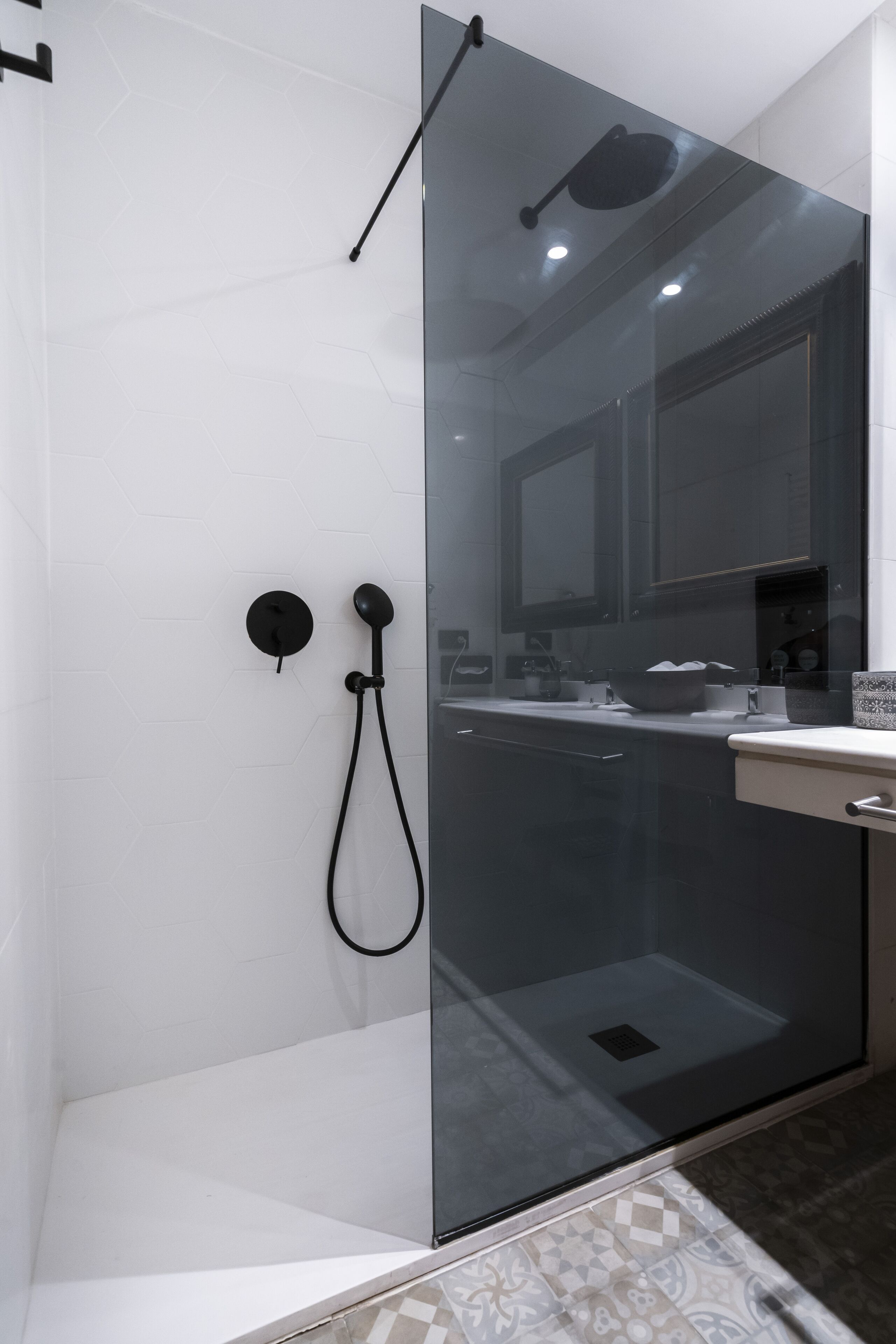 family room | bathroom | free toiletries, hair dryer, bidet, towels