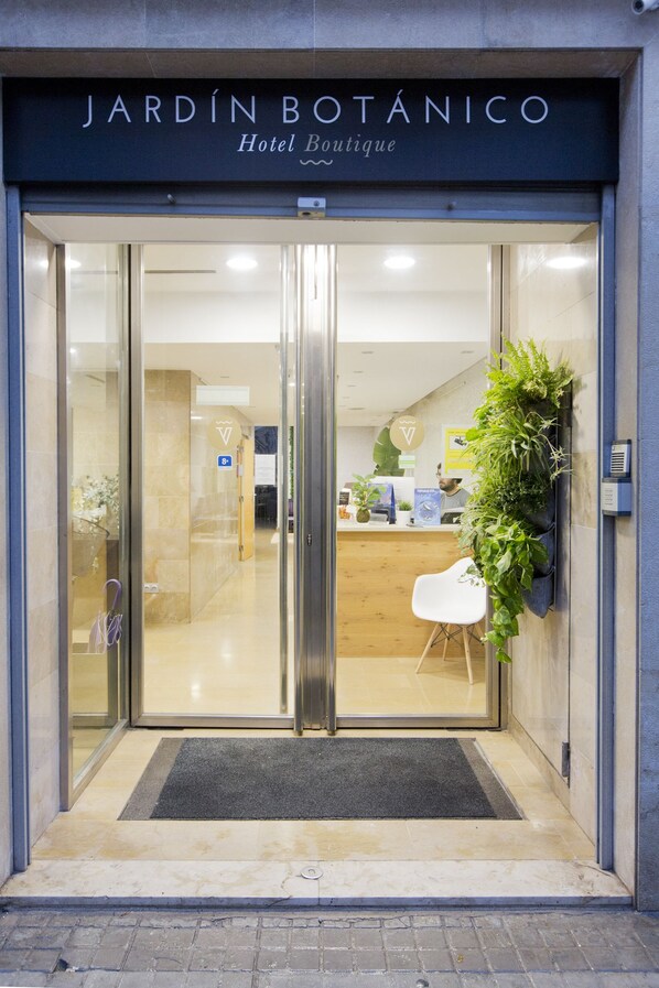 Interior entrance