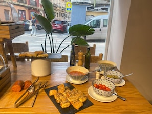 Daily buffet breakfast (EUR 12 per person)