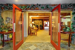 Interior entrance