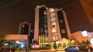 Front of property - evening/night