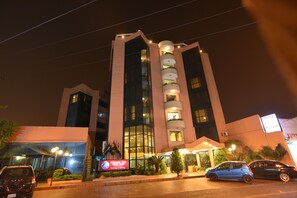 Front of property - evening/night