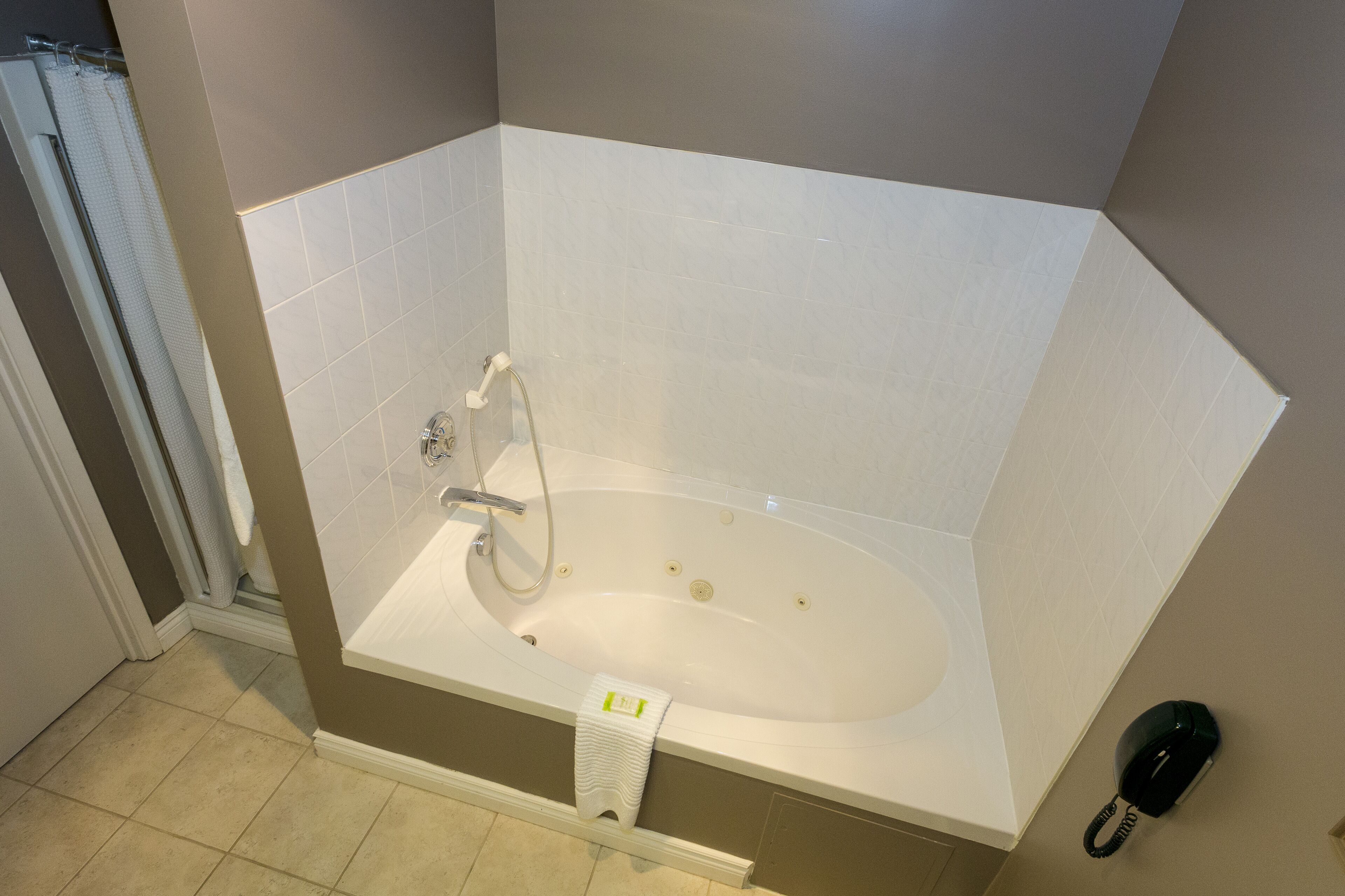 free toiletries, hair dryer, bathrobes, towels