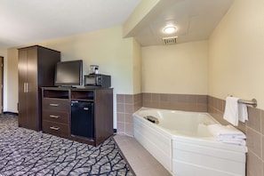 Chambre Standard, 1 très grand lit, non-fumeur, bain à remous