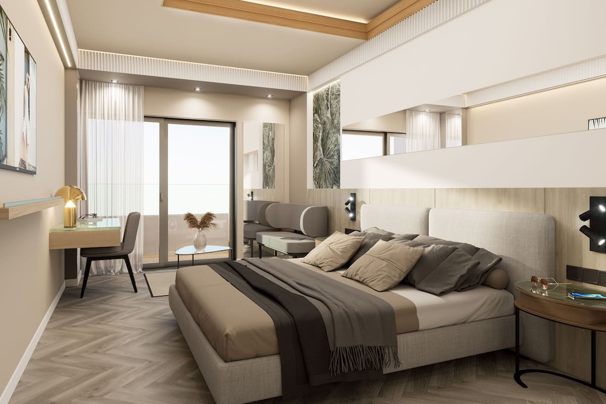 Superior Room, City View | Hypo-allergenic bedding, minibar, in-room safe, desk