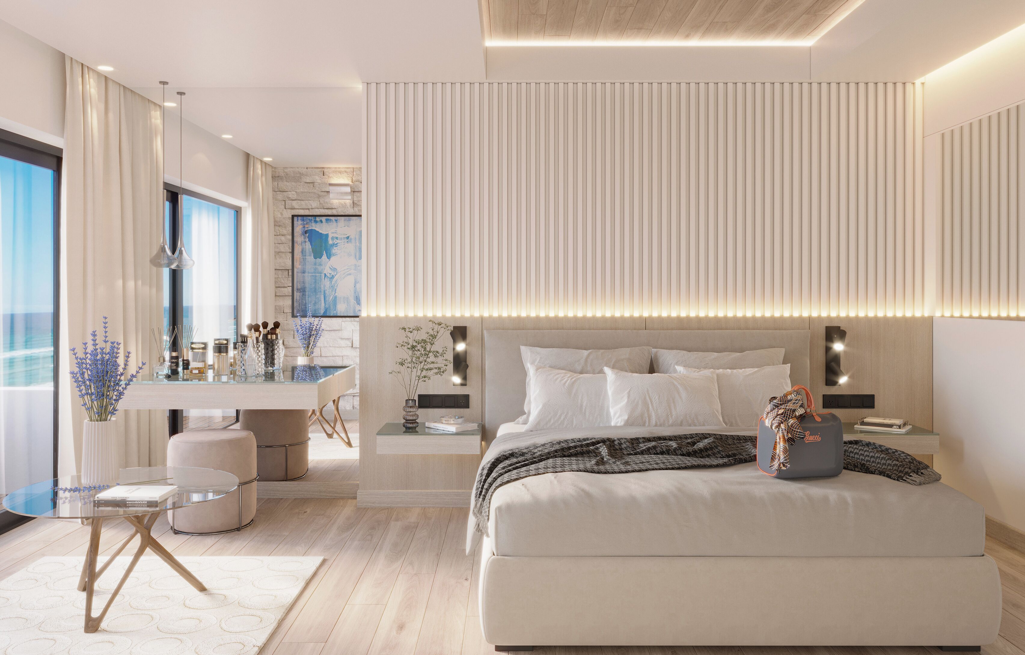 signature room, sea view | hypo-allergenic bedding, minibar, in-room safe, desk