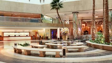 Sala de estar en el lobby