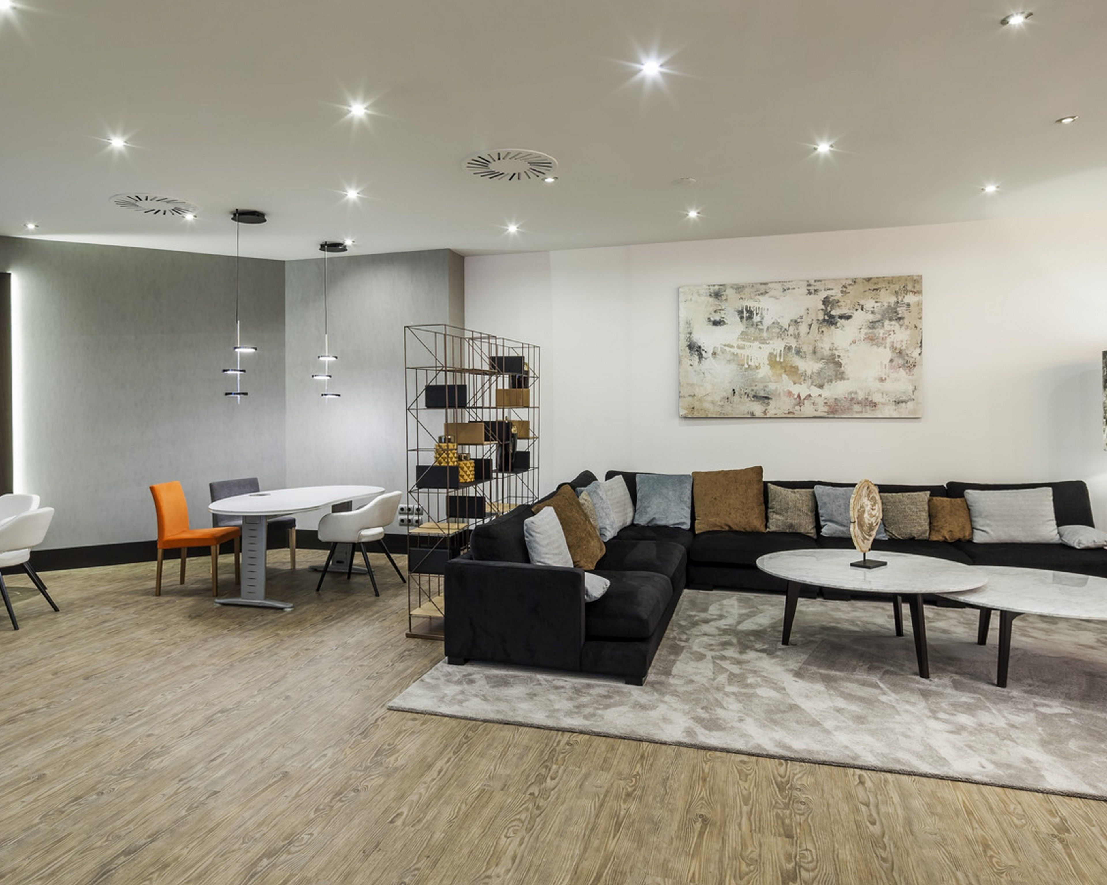 Sala de estar en el lobby