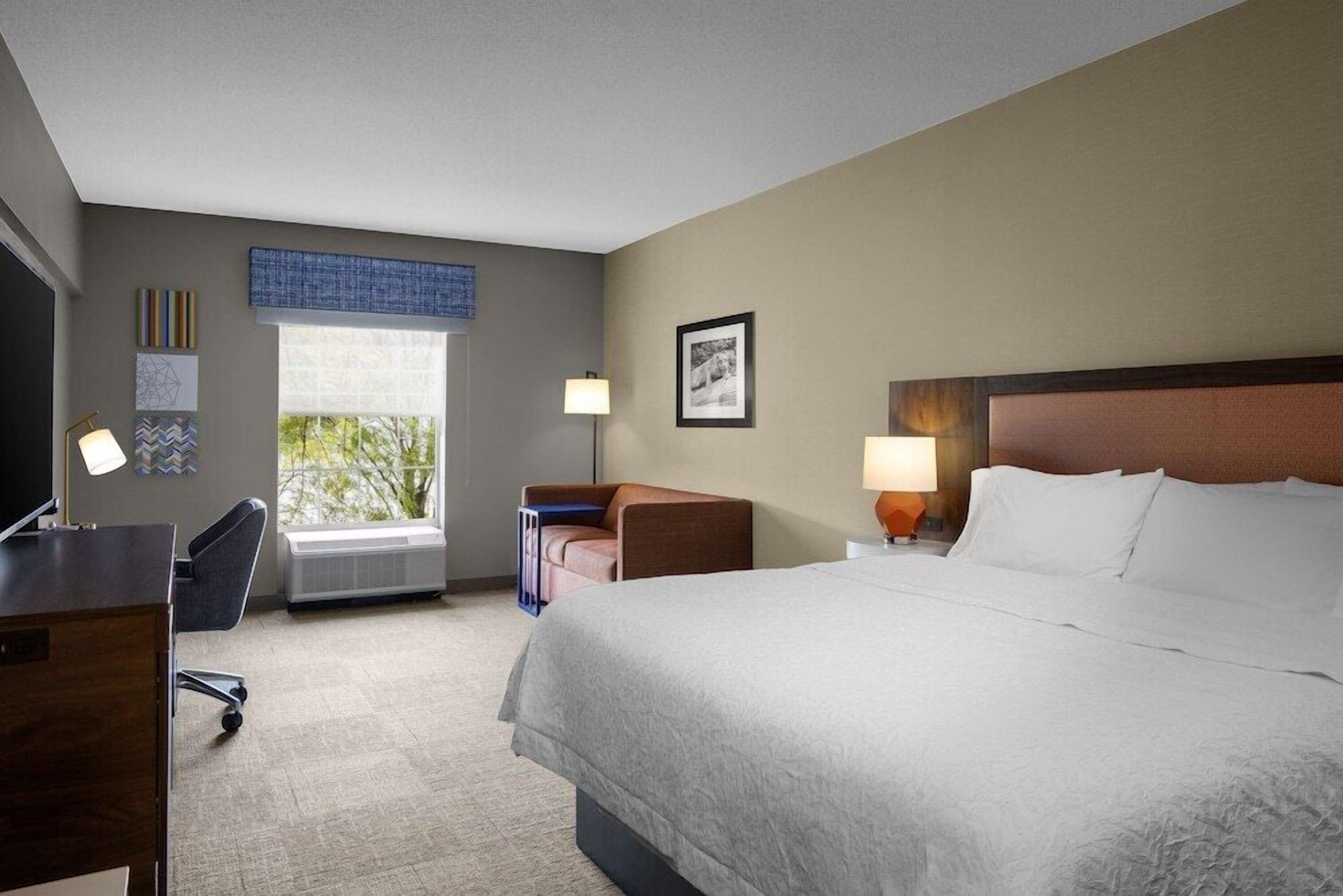 In-room safe, desk, iron/ironing board, free cribs/infant beds