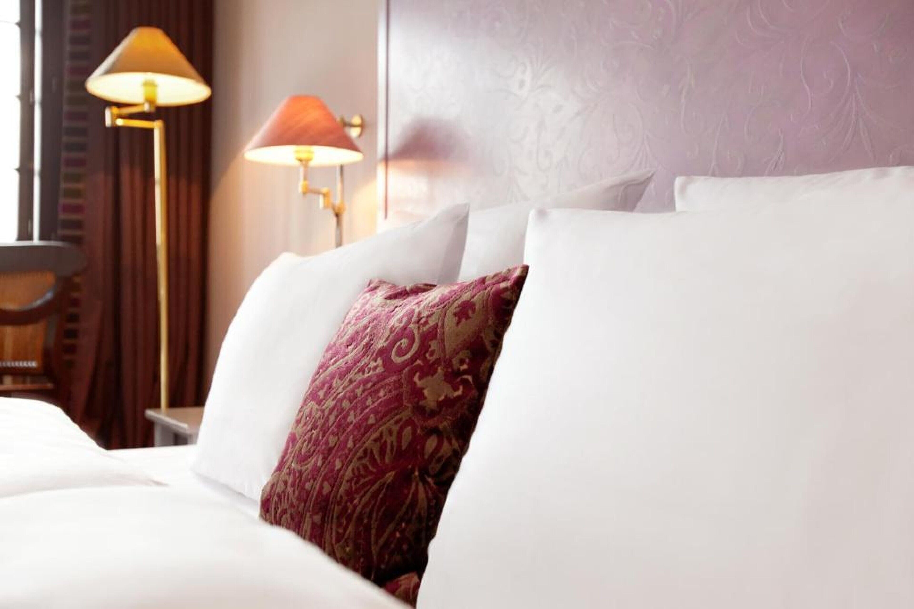 hypo-allergenic bedding, minibar, in-room safe, desk