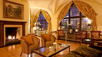 Sala de estar en el lobby