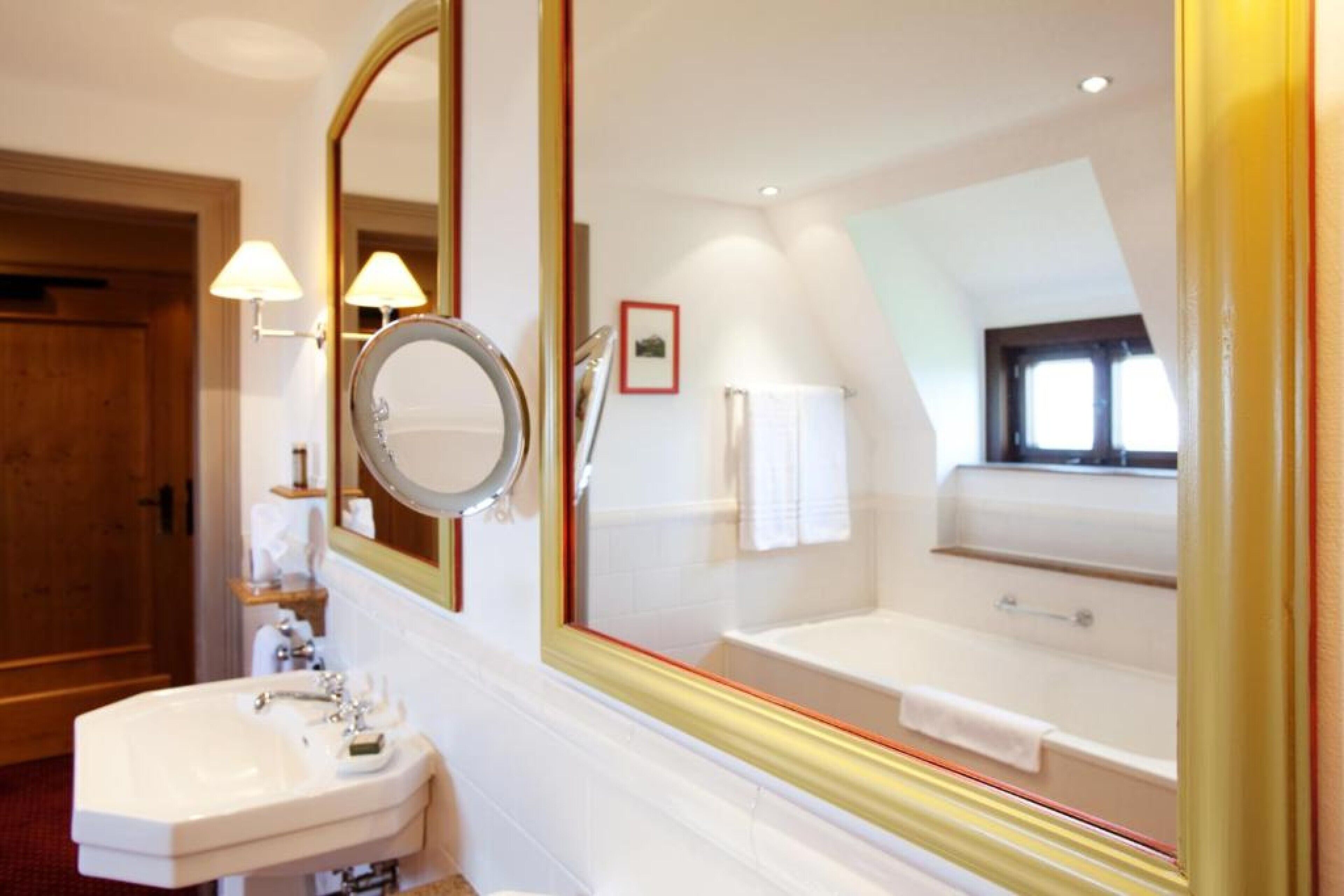 free toiletries, hair dryer, bathrobes, slippers