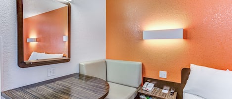 Free WiFi, bed sheets, wheelchair access