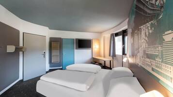 Literie de qualité supérieure, bureau, chambres insonorisées