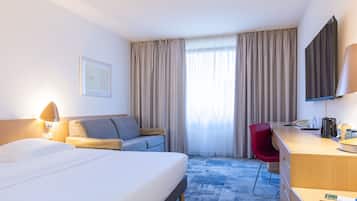 Hypoallergeen beddengoed, een kluis op de kamer, individueel gedecoreerd