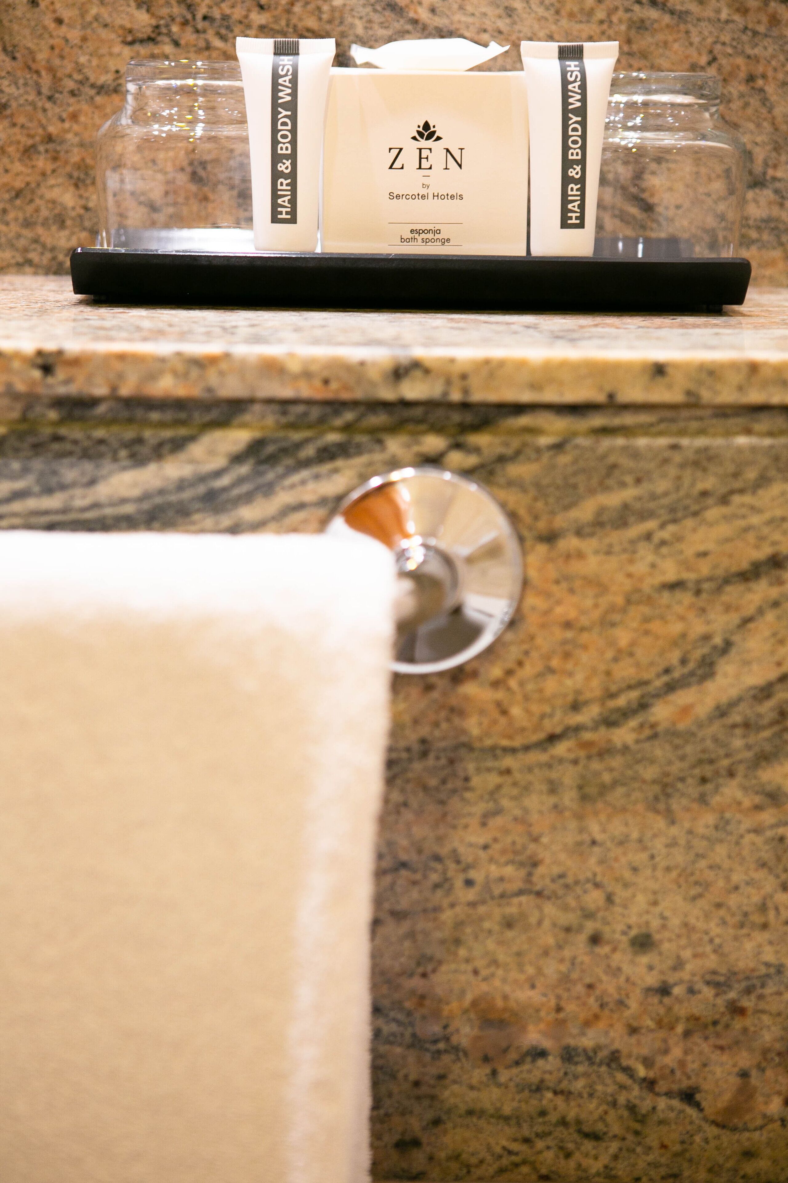 bathtub, free toiletries, hair dryer, towels