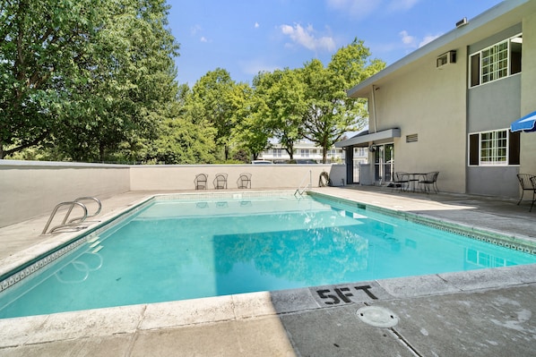 Seasonal outdoor pool