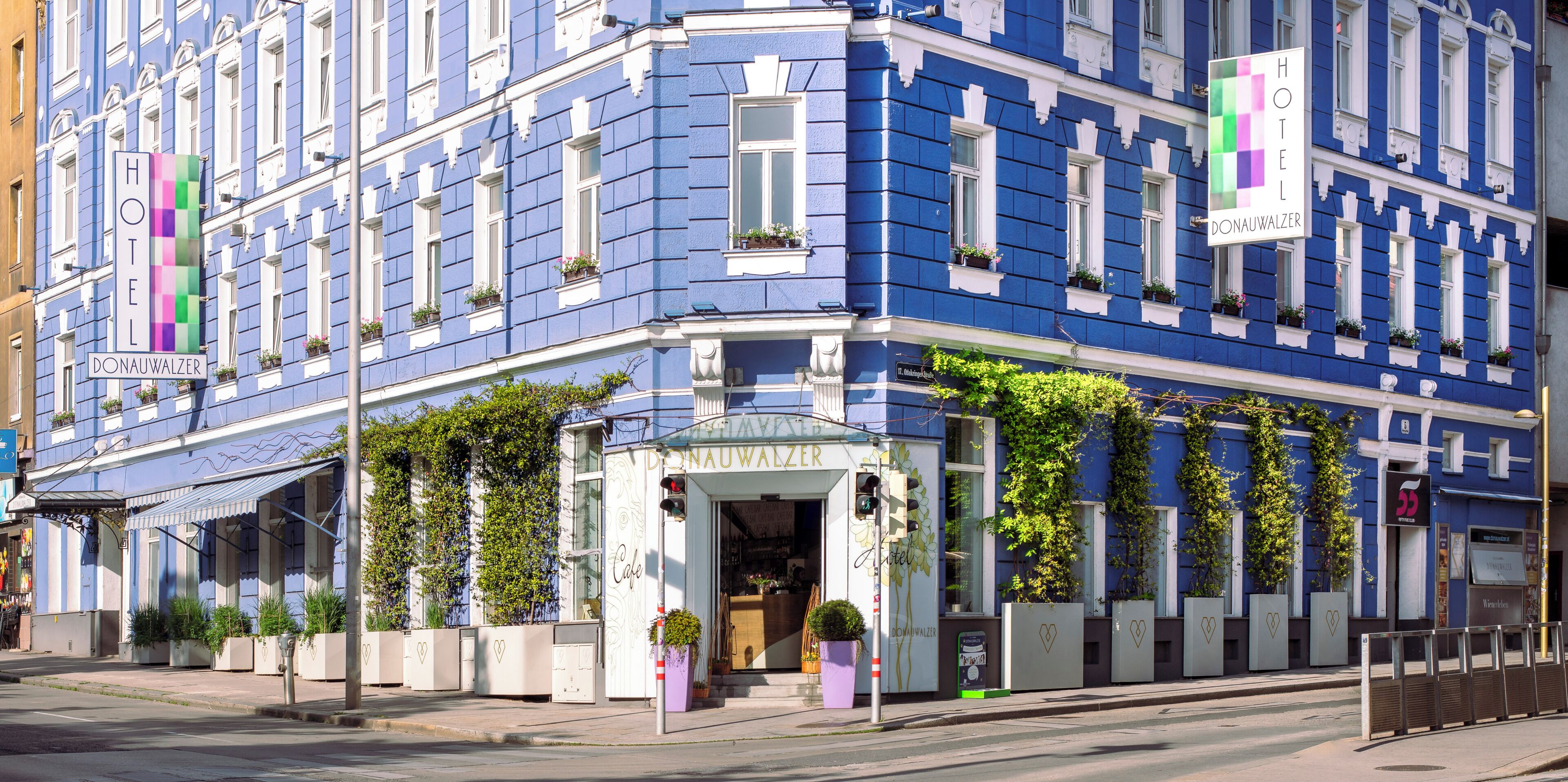 Fassade der Unterkunft