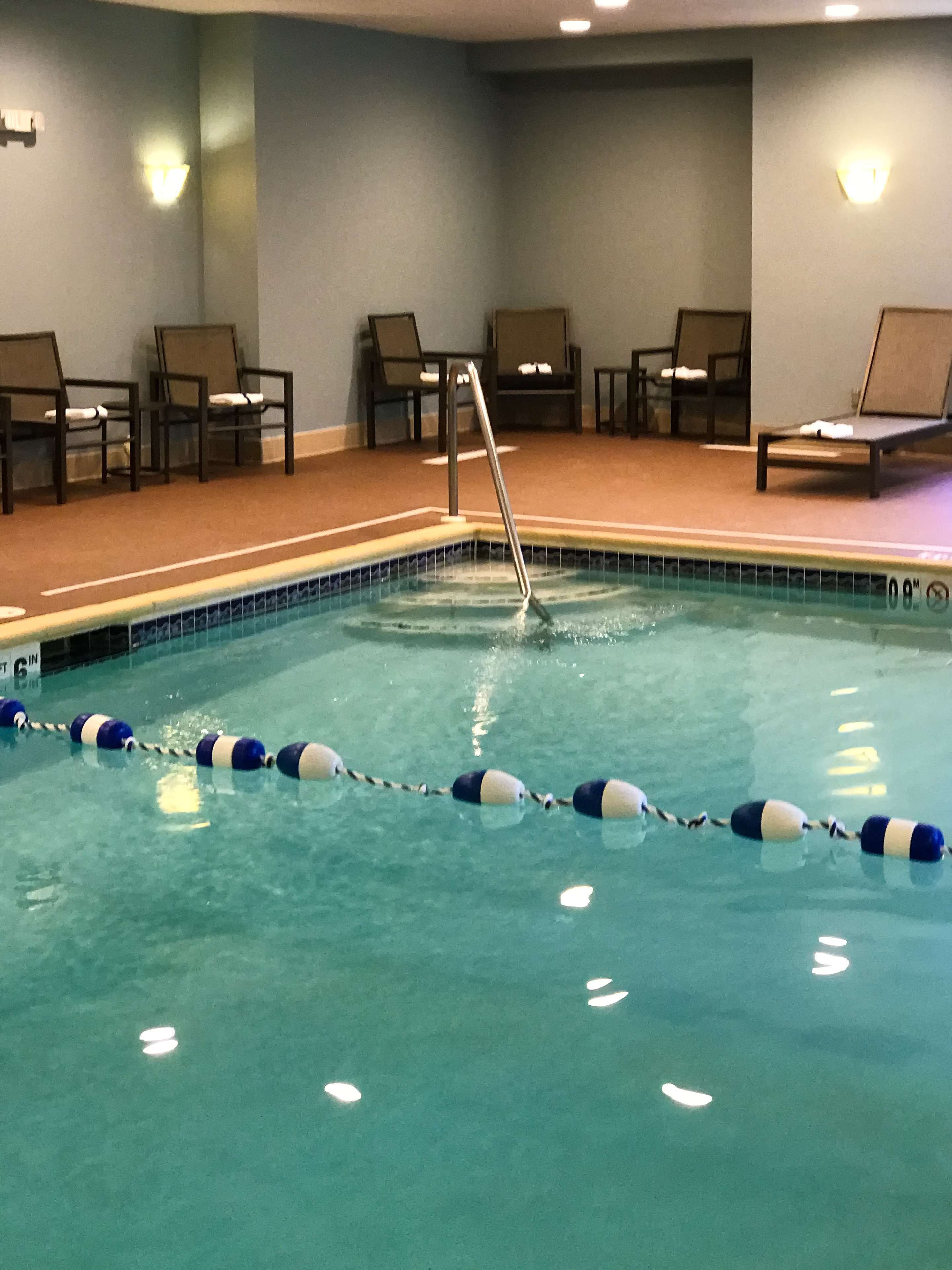 indoor pool, open 6:00 am to 10:00 pm, pool loungers