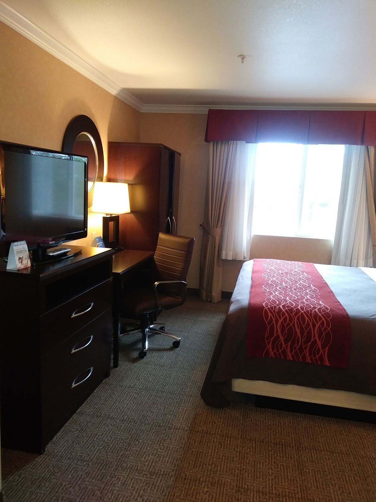 Desk, iron/ironing board, free cots/infant beds, free WiFi
